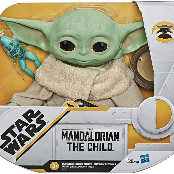 Star Wars The Child Talking Plush Toy with Character Sounds and Accessories, The - Picture 1 of 4